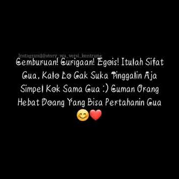 Story wa versi kentrung keren #bucin!