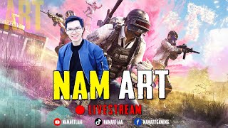 NamArt Live | Custom PUBG Mobile nhân phẩm cuối tuần!