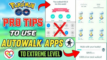 Top 5 Pro tips to use Autowalk apps in a new way in Pokemon go. Autowalk all problems solved.