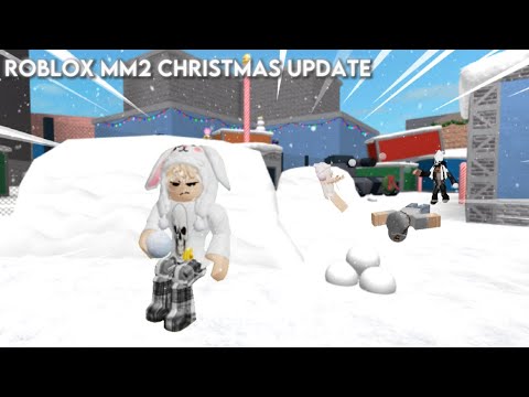 THE MM2 CHRISTMAS UPDATE IS FINALLY HERE! ❄️ | ROBLOX MM2 FUNNY MOMENTS