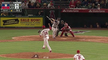 HOU@LAA: McCann grounds RBI single into left field