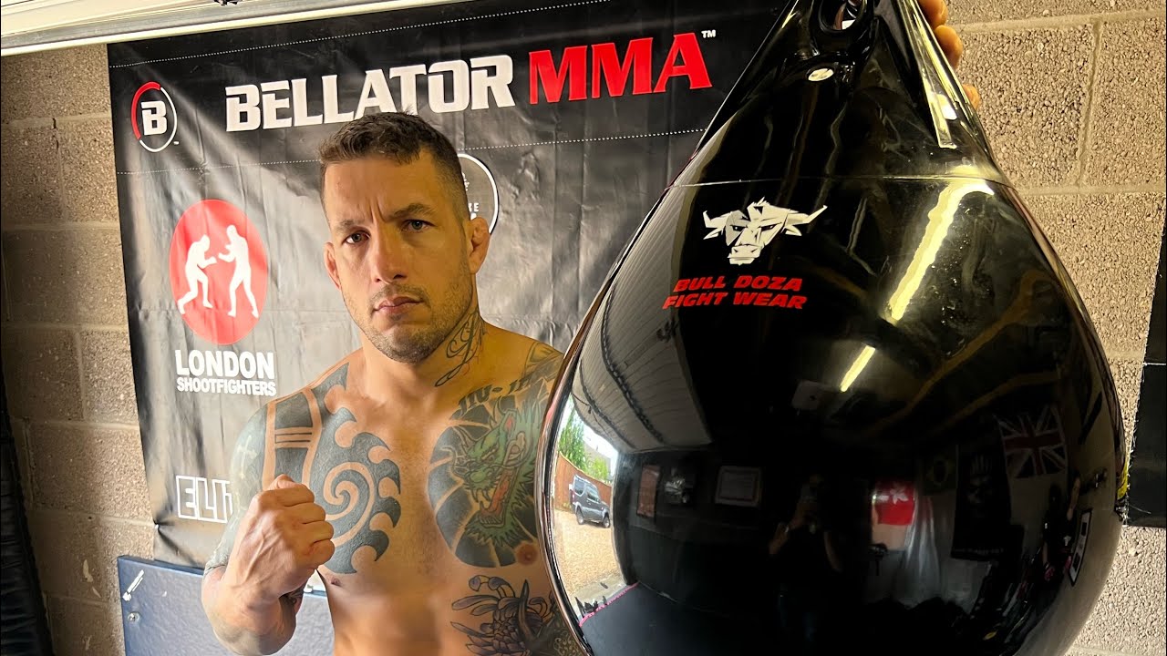 Bull Doza Fight Wear Pro Water Punching Bag, Heavy Duty Durable, Waterproof, Three Sizes