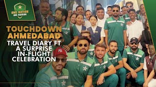 Touchdown Ahmedabad 🛬 Travel Diary ft a surprise in-flight celebration 🤩 | PCB | MA2R