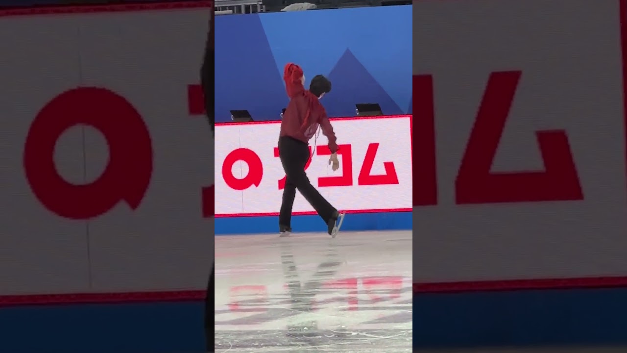 2025 World Championships - Mens Free Skate Practice - Junhwan Cha KOR