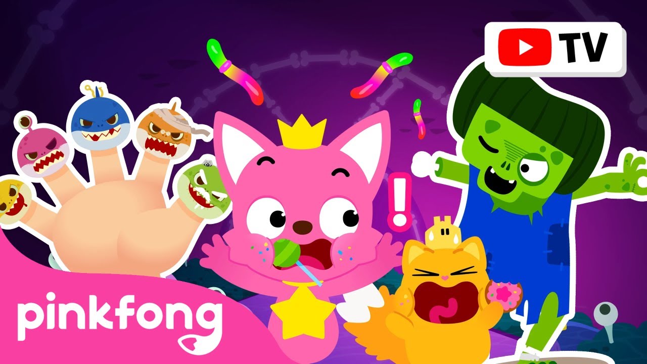 [Binge Watch] 2025 NEW Halloween Hits | Scary Songs & Cartoons | Pinkfong Halloween