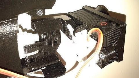 naze32 tricopter with 2d servo gimbal