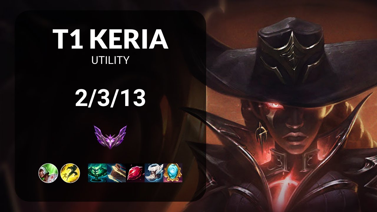 T1 Keria Senna vs Nautilus UTILITY - KR  Patch 14.16