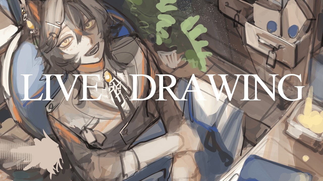 まったりお絵描き配信📮🌙