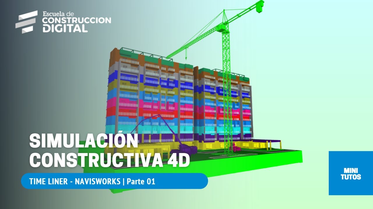 🏗 Simulación Constructiva 4D con Navisworks | Parte 01 - YouTube
