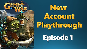 Gems of War - New Account Playthrough Episode 1