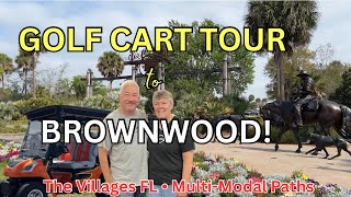 Golf Cart Tour to Brownwood Paddock Square | The Villages Florida