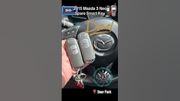 Adding a spare smart key to a Mazda 3 in Deep Park, Victoria by Extra Car Keys. #locksmith #mazda3