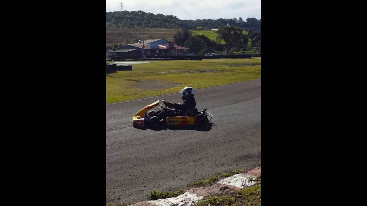 Go kart drift at kembla grange nsw YouTube