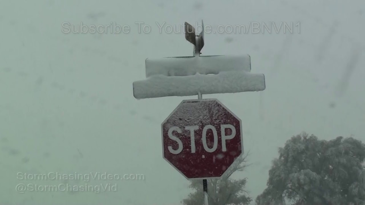Denver, CO Metro Area First Denver Snow Of The 2017