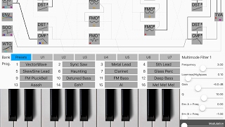 DA ONE Synth from MN Signal Processing  Demo for the iPad Wealth