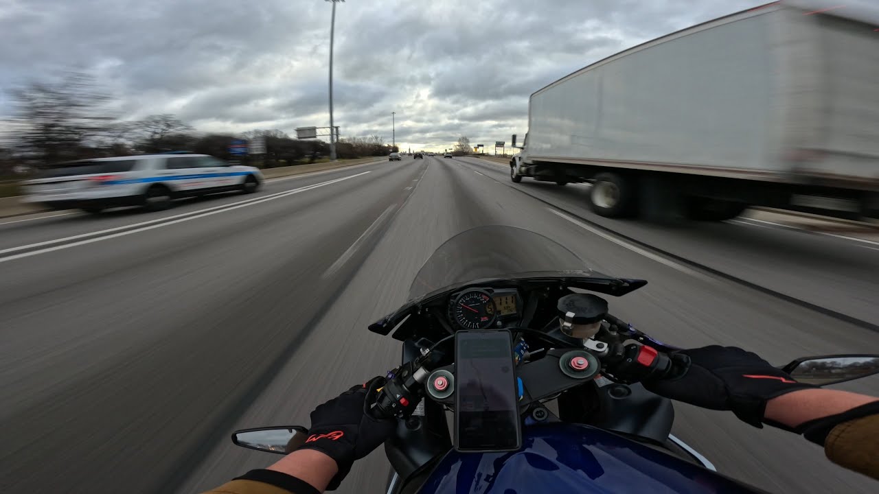 Late For an Appointment on a GSX-R1000 | Pure Raw Exhaust Sound | Hot Bodies GP Racing Full System