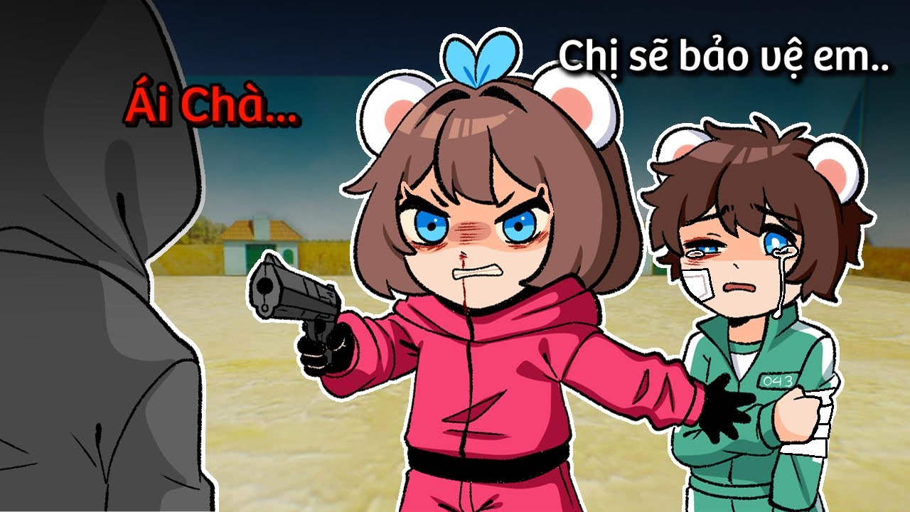 Mình Làm LÍNH CANH GÁC Chỉ Để Bảo Vệ Em Trai Trong Squid Game Roblox...