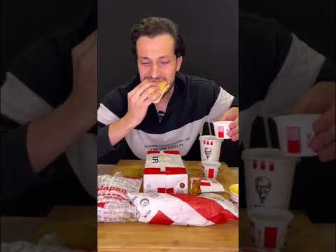 طلبات اول مره اجربها من كنتاكي KFC 