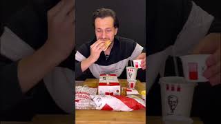 طلبات اول مره اجربها من كنتاكي KFC 🍗🥪