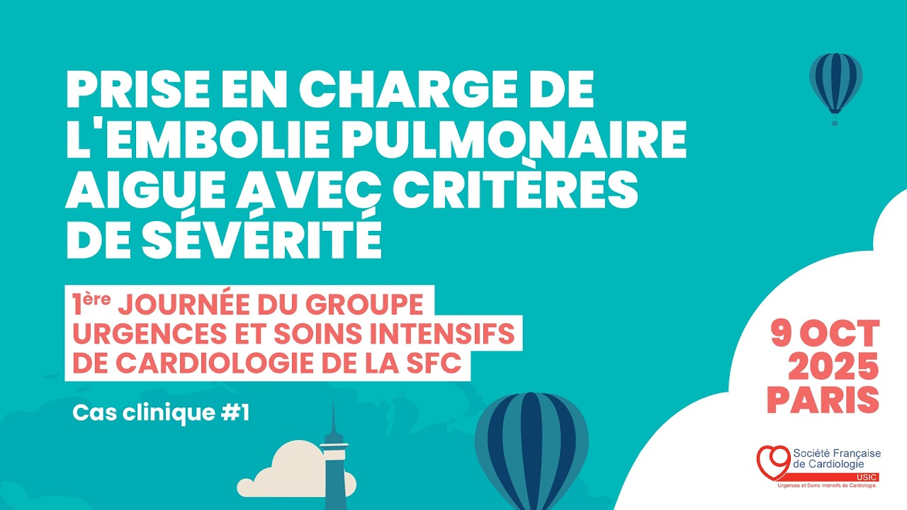 Embolie pulmonaire : Thrombectomie pulmonaire, je ne ramène rien... | Groupe USIC