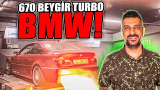 20 Yaşında 670 Beygirlik M50 Turbo Kullanıyor! | 1 Metre Alev Atan E46!