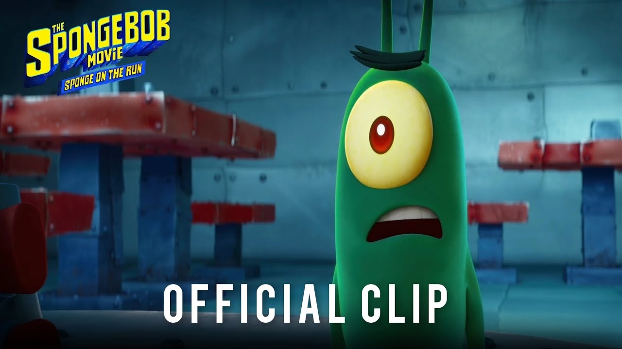 The SpongeBob Movie Sponge on the Run Plankton's Evil Plan (Clip
