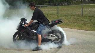 1st burnout.AVI