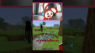 JJ Pranked by Enderman in Minecraft