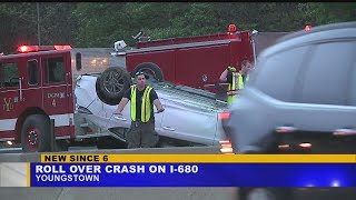 SUV rollover accident on I-680 sends several to hospital