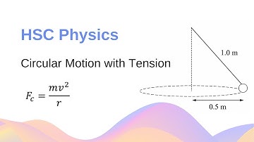 Horizontal & Vertical Circular Motion with Tension, Worked Examples // HSC Physics