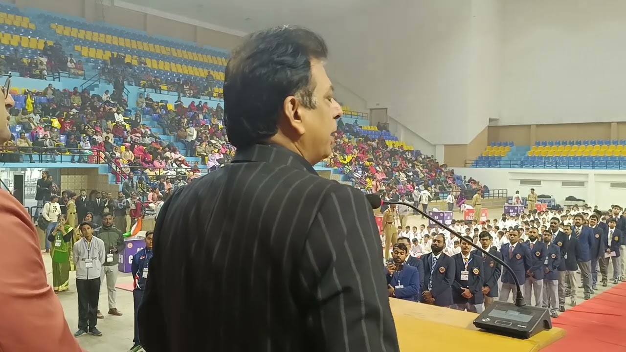 Hanshi Bharat Sharma's speech on our 1st International Karate Championship 2025