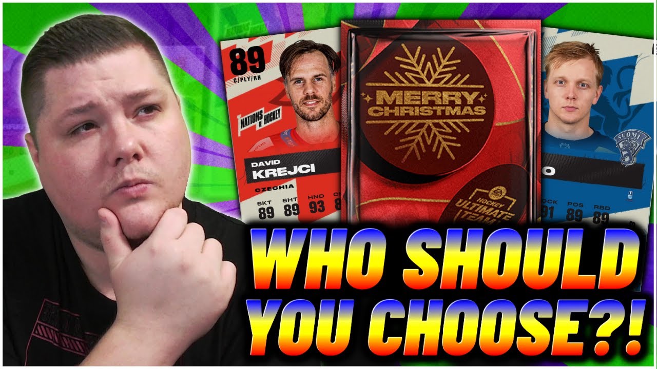 FREE CHRISTMAS CHOICE PACK! - Who Should You Choose? | NHL 23 Free Packs
