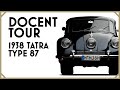 UNDER THE HOOD: EXTENDED TOUR OF THE 1938 TATRA TYPE 87