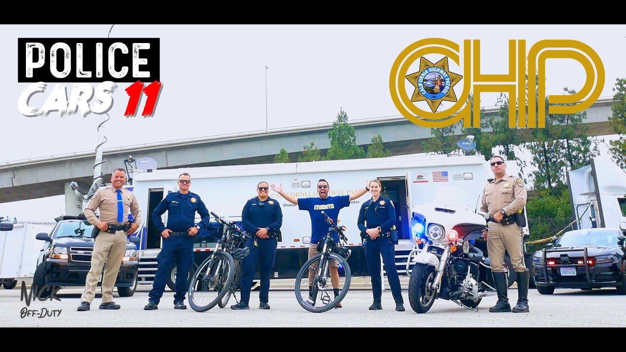POLICE CARS California Highway Patrol - YouTube