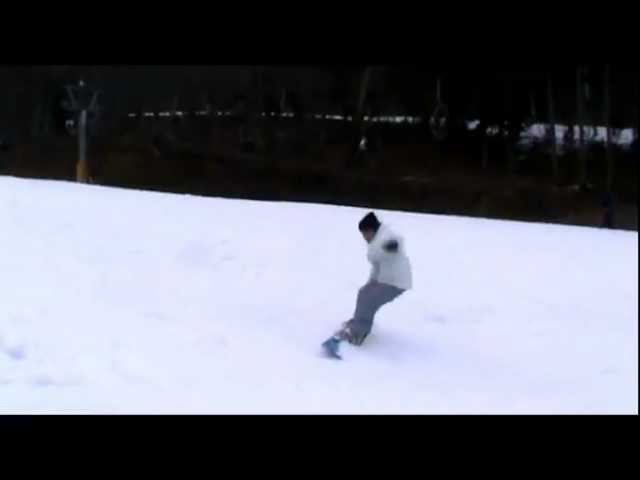 右ターンできない人の練習とコツ【スノーボード初心者】