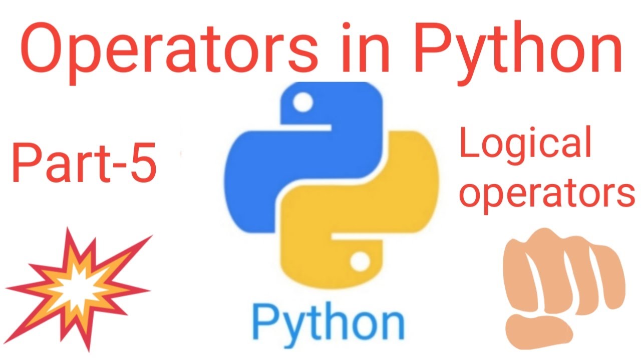 What is logical operator in python,how to use logical operator in ...