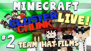 Minecraft - Cluster Chunk W Duncan & Rythian Part 2 Team Hat
