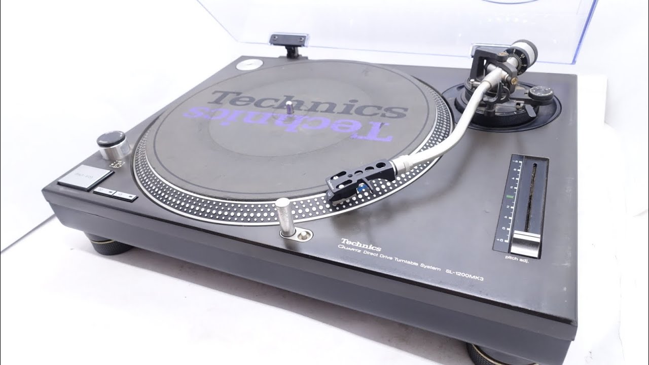 Tornamesa Technics SL-1200 MK3 - YouTube