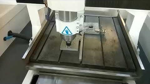 6060 metal cnc router work video