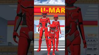 Transformasi polisi👮🏻#sakuraschoolsimulator #shorts #youtubeshorts