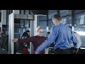 Airport Security Guard Checking Passenger Stock Video 