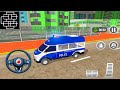 City Road Emergency Police Ambulance Van Driving Gameplay
