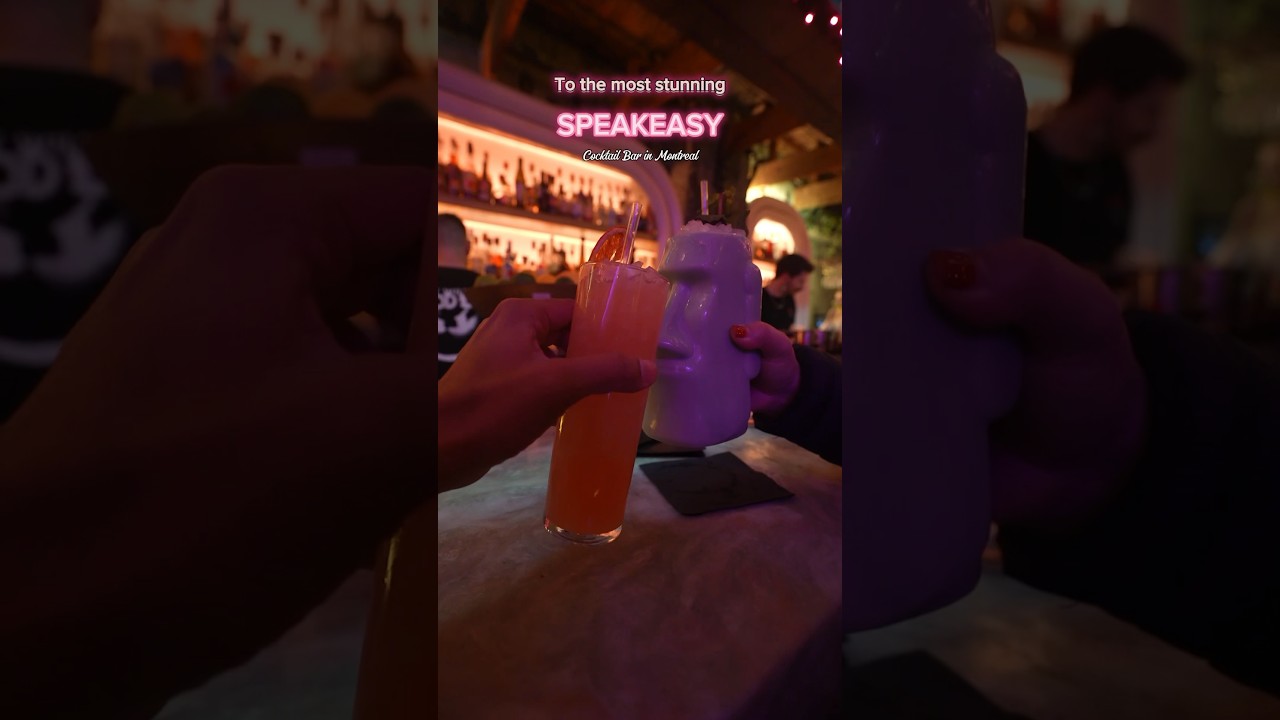Montreal’s Best Speakeasy Cocktail Bar 