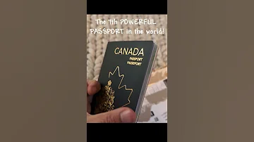 Canada PASSPORT Arrived By Post 