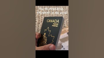 Canada PASSPORT arrived by post