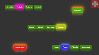 🔥 Learn How to Create Glowing Reflective Buttons with CSS! 💡
