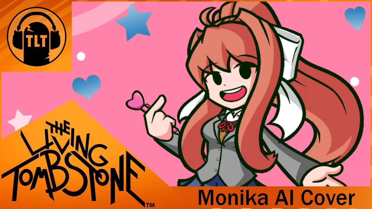 Monika   I Cant Fix You AI Cover  Cover with plot