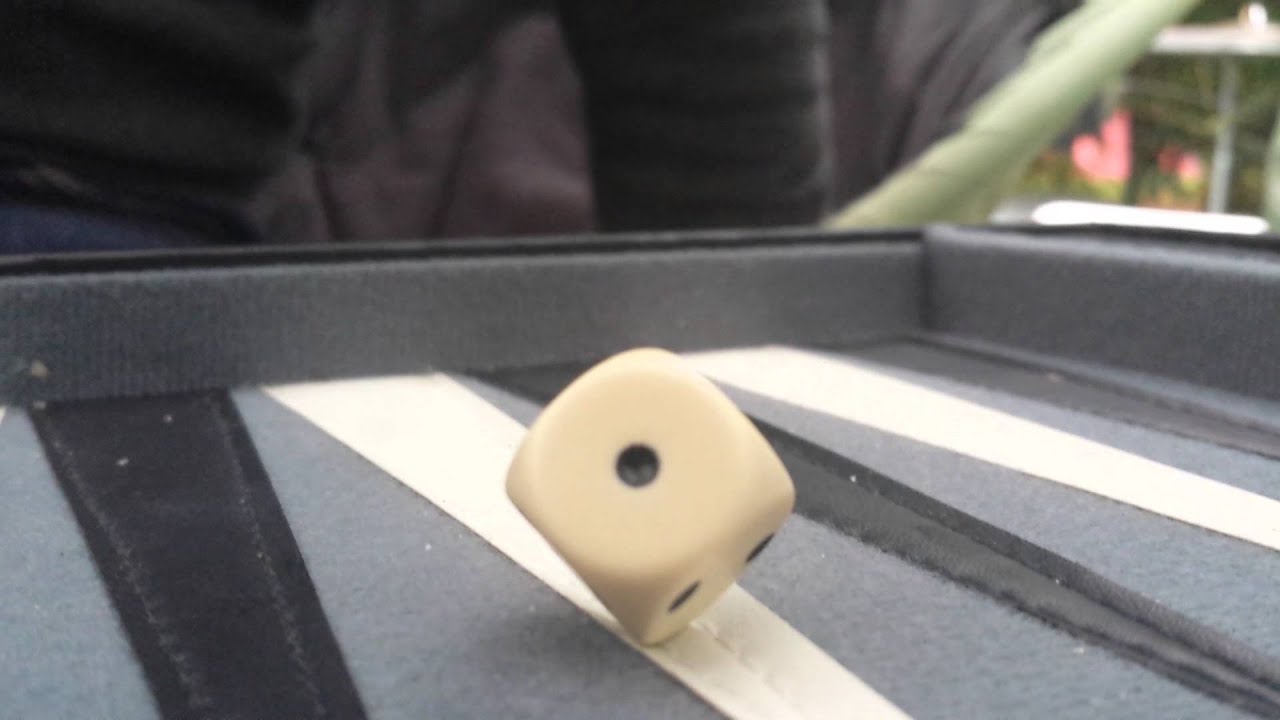 WORLDS LUCKIEST THROW (Dice landed on its corner!) YouTube