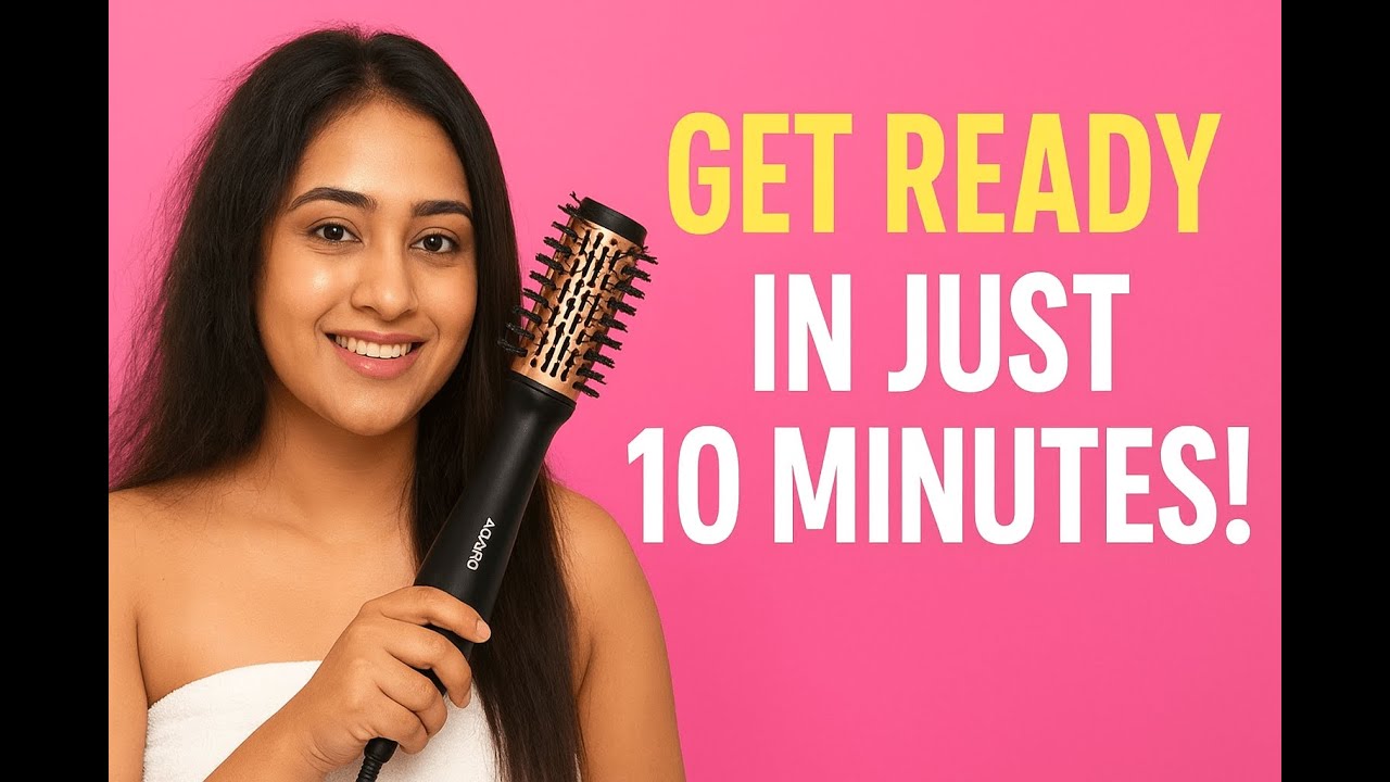 Agaro Hot Air Brush Review | Best Hair Volume Tool for Women