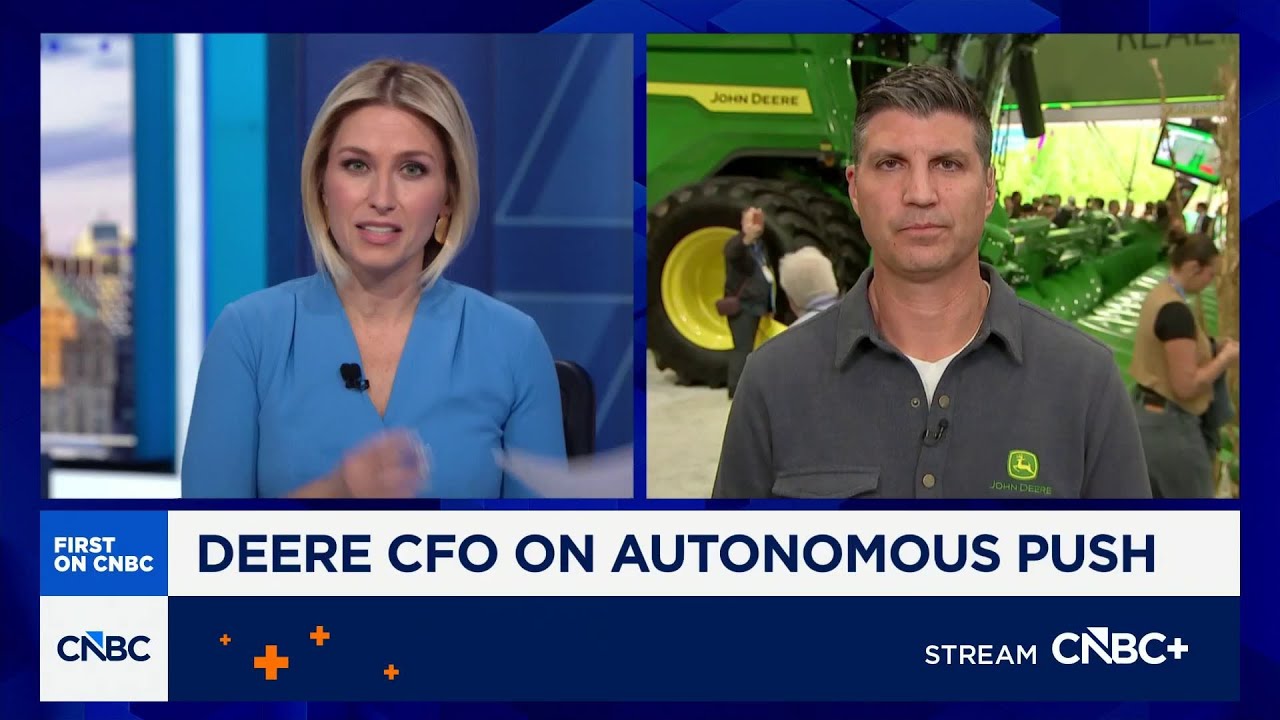 Seeing significant adoption and utilization of new technologies by farmers: Deere CFO Josh Jepsen